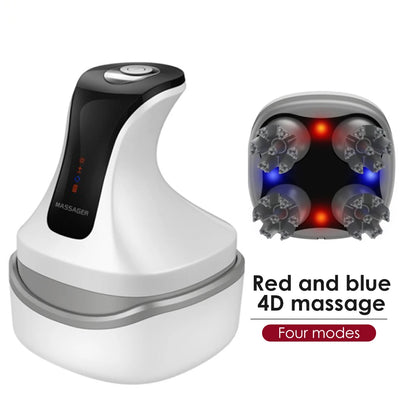 Electrical scalp massager electrical hair massager with its different light settings