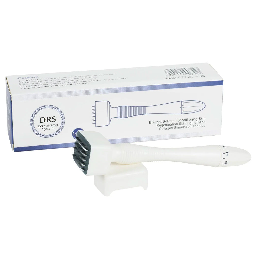 Derma stamp for hair microneedling tool and its packaging